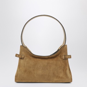 Khaki suede leather Chloé Charms Hobo bag - Img 2
