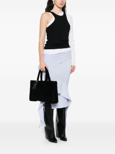 La Milanesa Textured-effect tote bag - Img 4