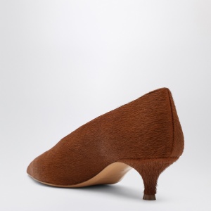 Le Monde Béryl Babouche Kitten cowhide-effect décolleté - Img 2