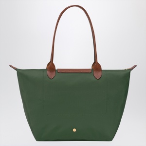 Longchamp Green Le Pliage Original L bag - Img 2
