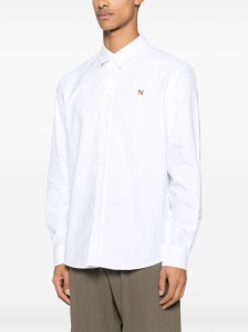 Maison Kitsuné Maison Kitsune classic shirt wth fox head logo - Img 2