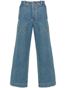 Maison Kitsuné MAISON KITSUNE' Jeans Clear Blue