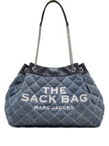 Marc Jacobs The Quilted Denim Large Chain Sack Bag - Img 1