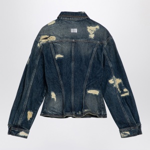Marc Jacobs Washed denim jacket with worn details - Img 2