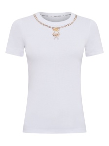 MARINE SERRE T-shirts and Polos White - Img 2