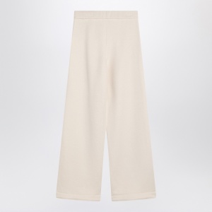 Max Mara White cotton and silk pants - Img 2