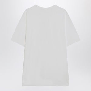 MM6 Maison Margiela White Numeric Signature T-shirt - Img 2
