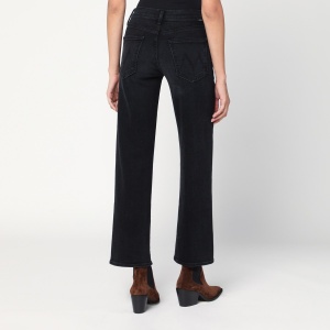 Mother Faded black The Rambler Zip Flood jeans - Img 2