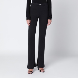 Off White Off-White™ Black trousers with OFF logo