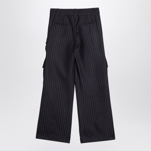 Off White Off-White™ Wide grey pinstripe cargo trousers - Img 2