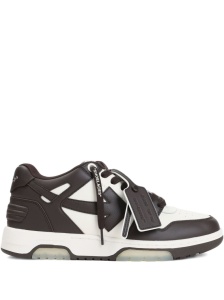 Off White Sneakers Brown