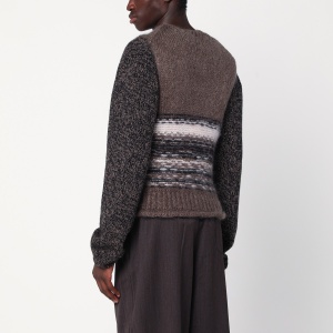 Our Legacy Brown mohair and wool waistcoat - Img 2