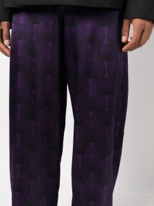 OZWALD BOATENG Trousers Purple - Img 2