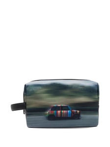 Paul Smith Recycled Polyester 'Pixelated Mini' Washbag - Img 3