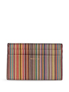 Paul Smith Signature Stripe leather card case - Img 3