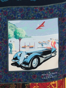 Pierre Louis Mascia Lago di Como silk printed scarf - Img 2