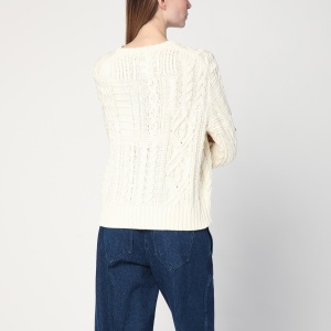 Polo Ralph Lauren Cream-colored sweater with flag detail - Img 2