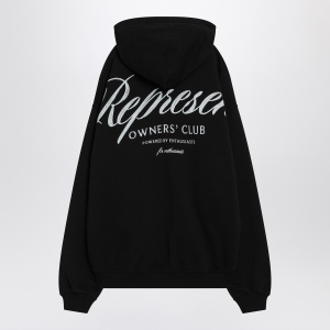 Represent Black hoodie with logo - Img 2