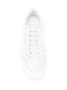 Saint Laurent Court Classic SL/10 leather sneakers - Img 4