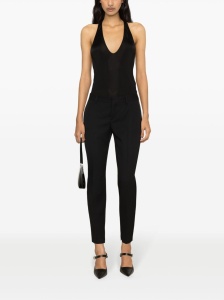 Saint Laurent plunging satin tank top - Img 2