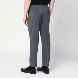 Santaniello Anthracite grey wool blend trousers - Img 2