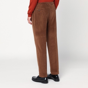 Santaniello Brown corduroy pants - Img 2