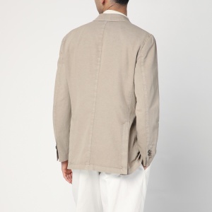 Santaniello Single-breasted jacket in dove grey - Img 2