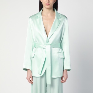 Semicouture Christiana jacket in aqua green