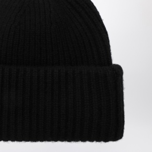 Soft Goat Black cashmere beanie - Img 2