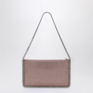 Stella McCartney Falabella Pink Clutch Shoulder Bag with Rhinestones - Img 2