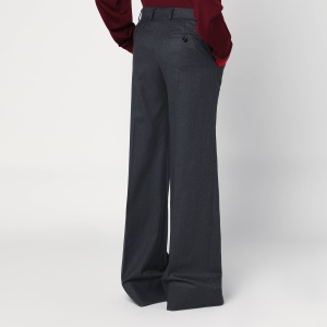 Stella McCartney Wide grey wool trousers - Img 2