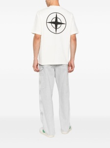 Stone Island T-shirts and Polos Ivory - Img 2
