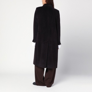 Tagliatore Brown alpaca-blend belted coat - Img 2