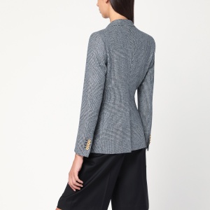 Tagliatore Double-breasted jacket in Prince of Wales wool - Img 2
