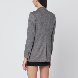Tagliatore Gray single-breasted blazer in wool - Img 2
