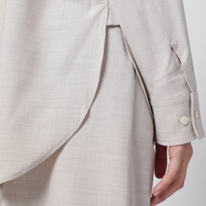 THE ANDAMANE Ivory Wendela oversized suit - Img 2