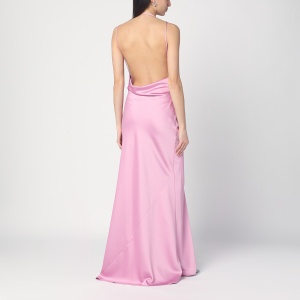 THE ANDAMANE Pink dress with open back - Img 2