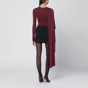 THE ANDAMANE Xenia rouge noir bodysuit - Img 2