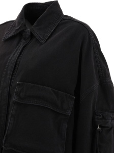 The Attico Coats Black - Img 2