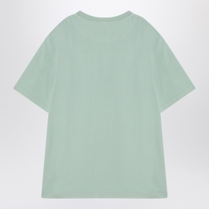 The Attico Mint green asymmetrical oversize T-shirt - Img 2