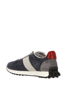 Tod's Vintage T-Sneakers in Suede and Technical Fabric - Img 4