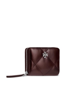 Tory Burch Kira Small Wallet With Diamond Quilting And Full Zip Closure - Img 3