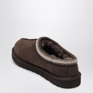 UGG Tasman cocoa-coloured eather slip-ons - Img 2