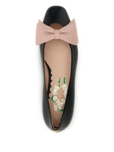 Valentino Garavani Ballerina Bowow in Kid - Img 4