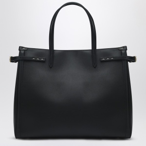 Valentino Garavani Black leather medium Antibes tote bag - Img 2