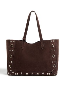 Valentino Garavani Medium Nellcôte Suede Shopping Bag - Img 4