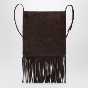 Valentino Garavani Nellcôte dark brown suede bag - Img 2