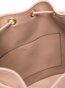Valentino Garavani Quiltie 67 leather bucket bag - Img 2