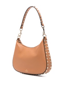 Valentino Garavani Rockstud Hobo In Pomegranate Calfskin - Img 3