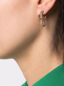 Valentino Garavani VLogo Signature strass earrings - Img 2